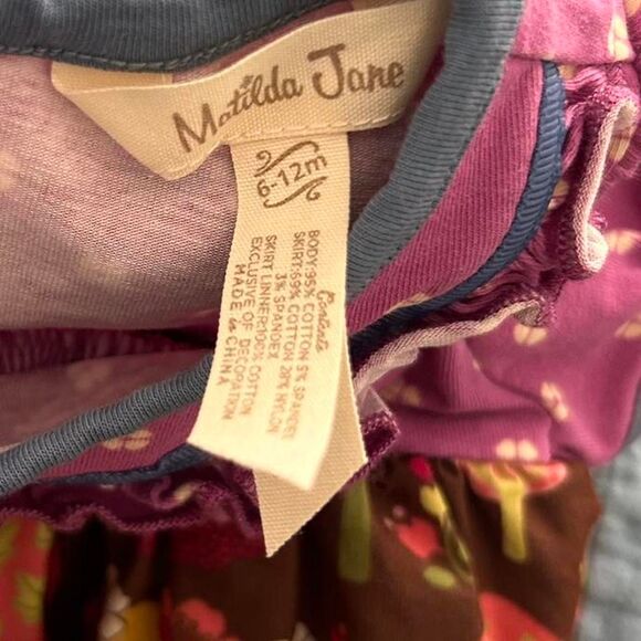 Matilda Jane Baby Dress Set | Boho / Colorful Whimsical 6–12mo | 3 Dress bundle - Picture 8 of 8